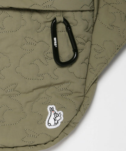 Rabbits Nylon Quilting Big Body Bag