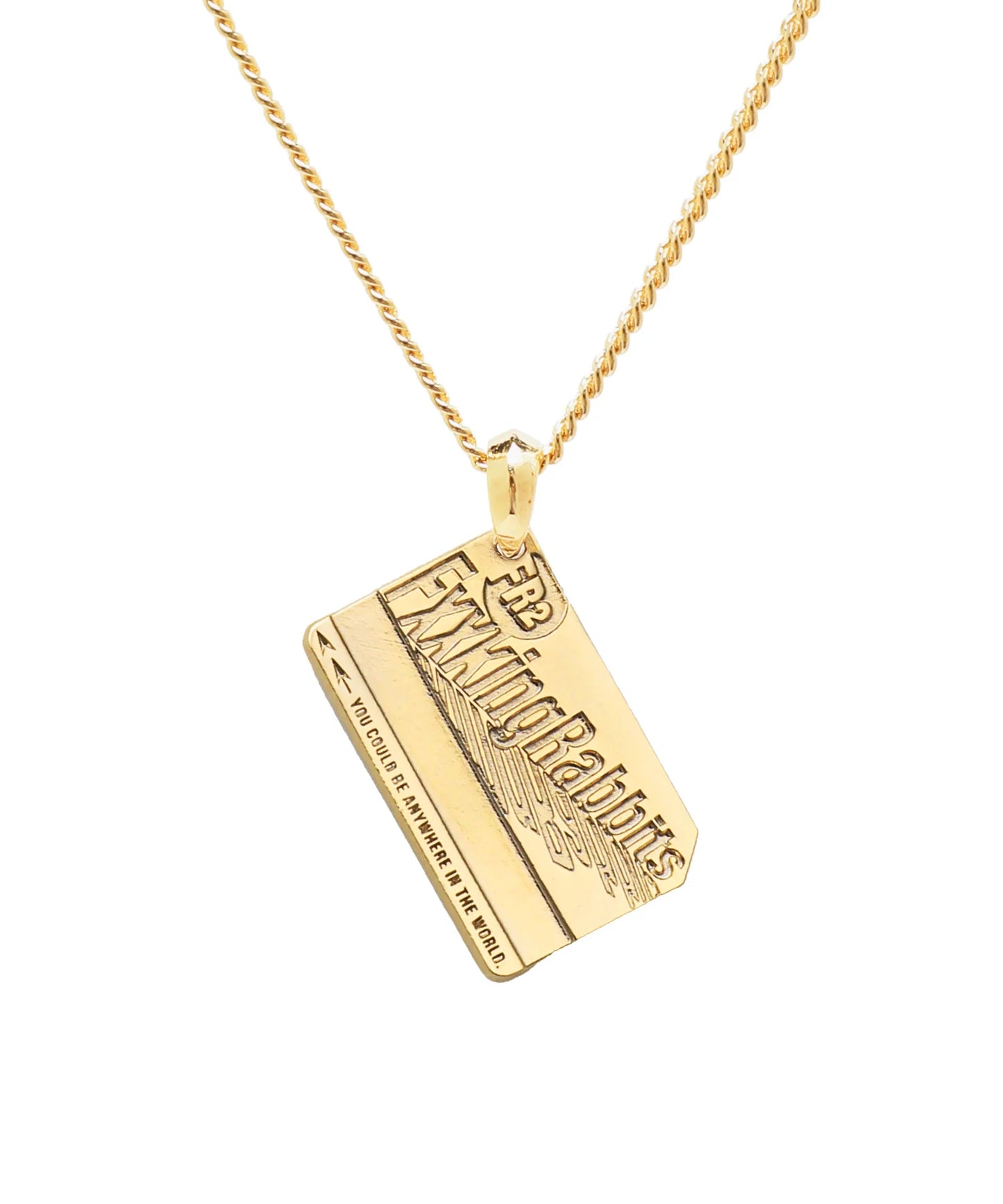 RTA Subway Card Necklace -Silver925-