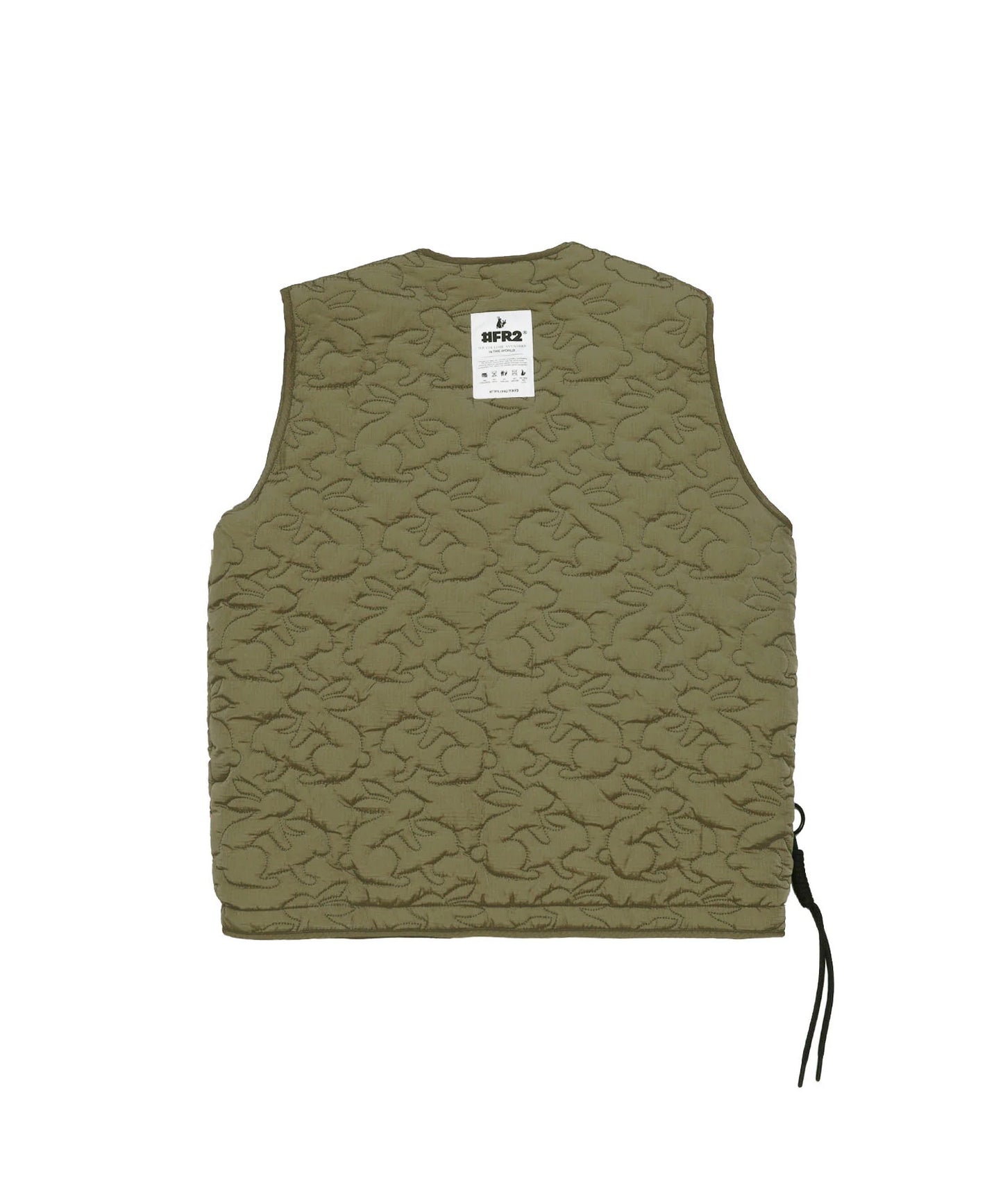 Ripstop Nylon Rabbits Quilting Padding Vest