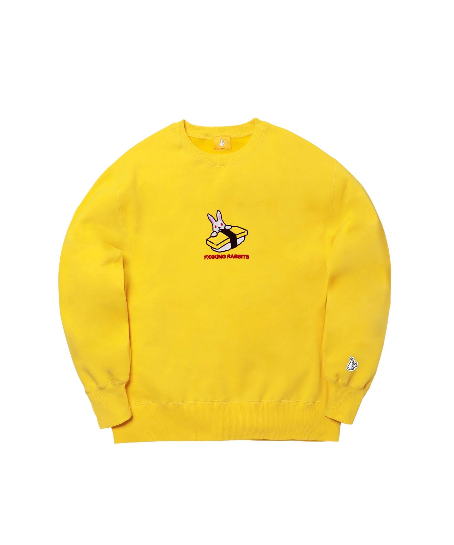 Embroidery Egg Sushi Rabbit Sweatshirt